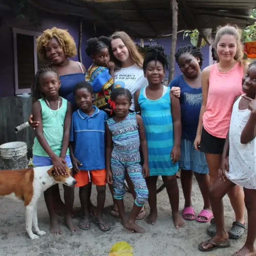 Maison humanitaire aménagée au Honduras
